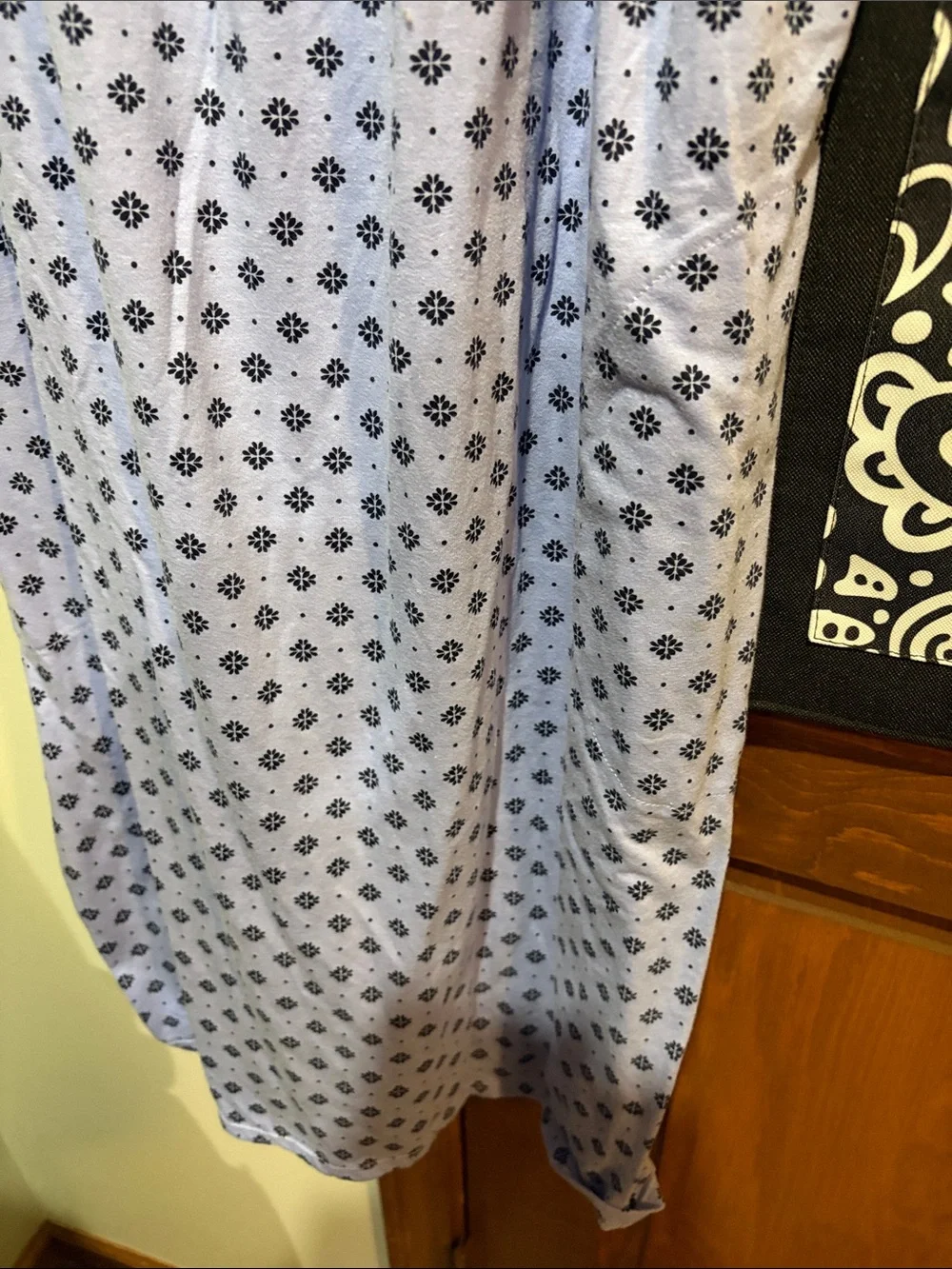 Women’s Lavender Floral Sleep Nightgown - Brand:Aria Collection XL